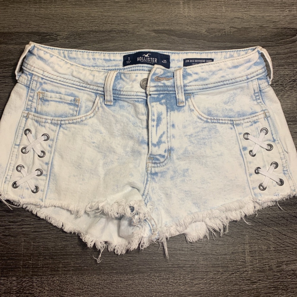 Light denim shorts from Hollister